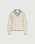 Wool and cotton sweater