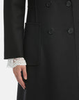 Double-breasted coat
