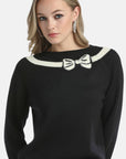 Sequin pullover