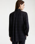 Printed twill shirt