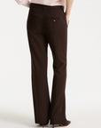 Stretch viscose-blend trousers