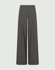 Straight-leg darted trousers