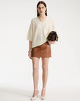 Oversized wool and cashmere jumper