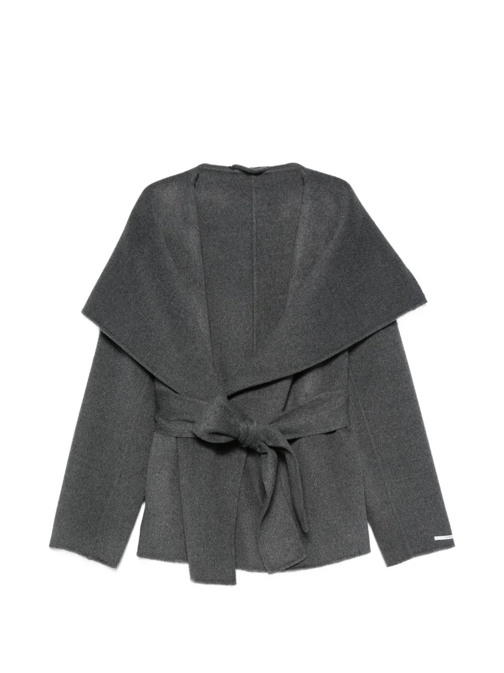 Cape jacket with belt