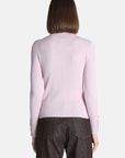 Flat-ribbed turtleneck sweater