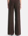 Wide-leg corduroy pants