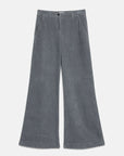 Flared corduroy pants