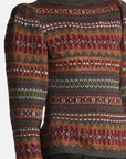 Jacquard knit sweater