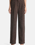 Regular-fit pants with pleats