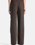 Regular-fit pants with pleats