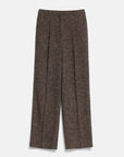 Regular-fit pants with pleats