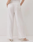 Wide leg trousers