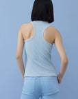 Slim-fit vest top