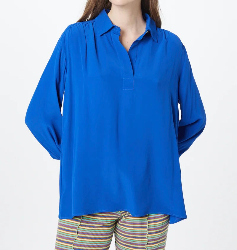 Silk blend shirt