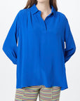 Silk blend shirt