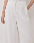 Wide leg trousers